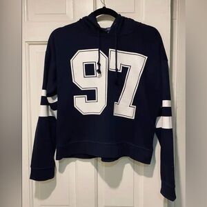 Forever 21 Navy Blue Hoodie